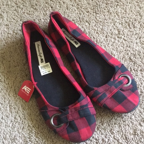American Eagle By Payless Shoes - American eagle for Payless Buffalo plaid shoes. 11
